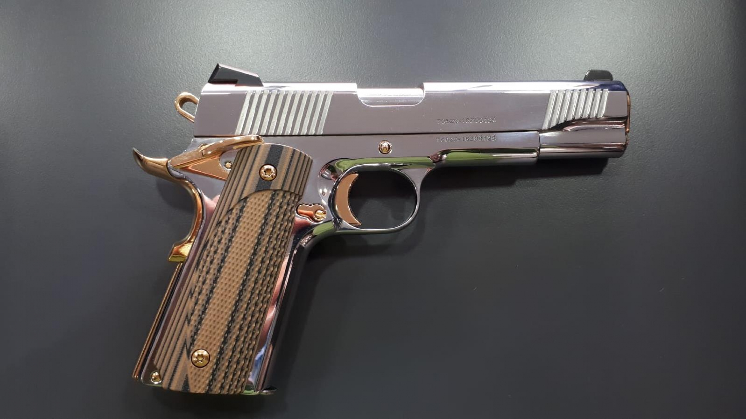 Parlak Krom Kaplama Tisaş Zig M 1911