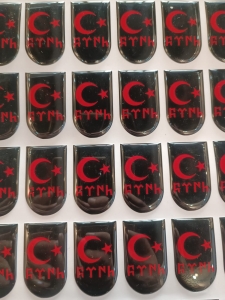 Şarjör Altı Türk Yazılı Sticker
